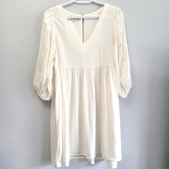 Monk & Lou Swiss Dot Ayanna Flowy Babydoll Dress - Picture 5 of 11